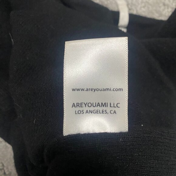 ARE YOU AM I V-NECK TOP - Picture 4 of 4